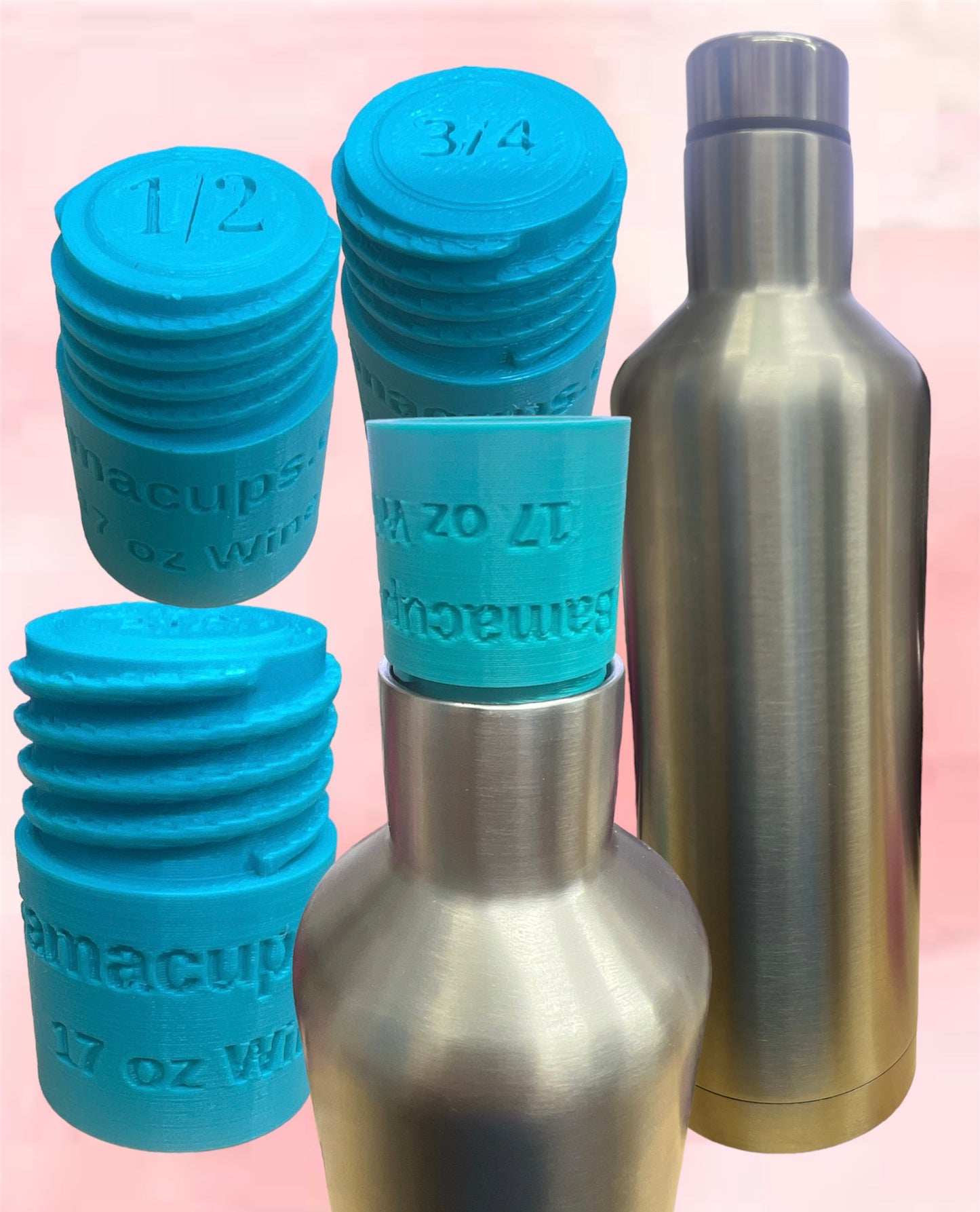 *NEW* Wine Bottle and Glass Adapters HOGG