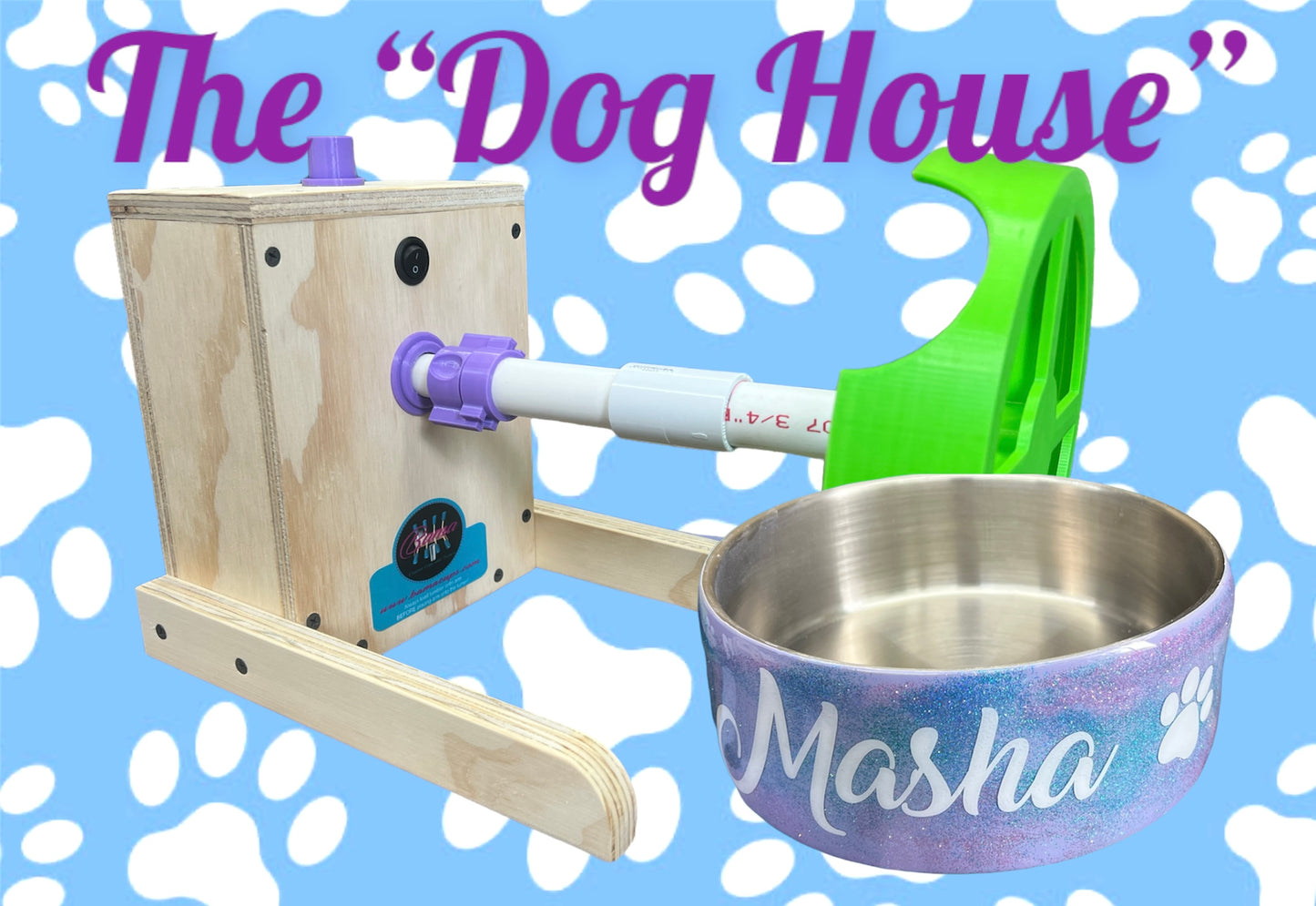 The 'Dog House" TALLER 1 Cup Turner