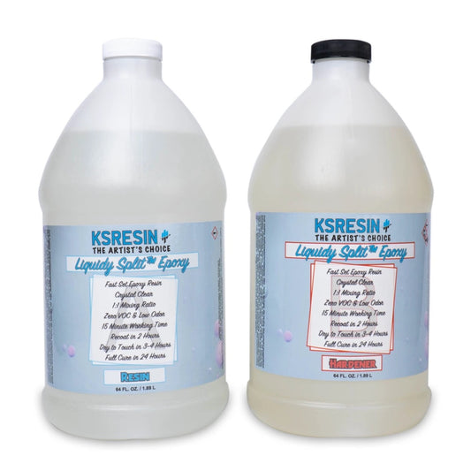 KSRESIN DEEP POURING EPOXY RESIN - 2 CASTING RESIN FOR LARGE MOLDS – Bama  Cups